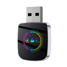 Capa inteligente 3 em 1 para CarPlay sem fio e Android Auto, com adaptador USB plug-and-play para CarPlay sem fio e AirPlay.