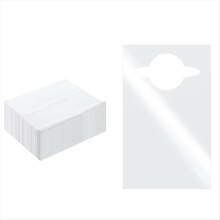 100 Pcs Disposable Adult Bibs for Elderly Eating Plastic Bibs Single Use Dining Clothing Protectors