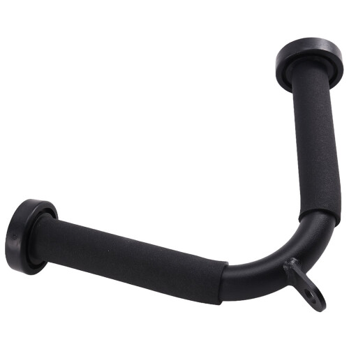 Ergonomic Triceps Rope Pull Down Bar, V Bar Cable Attachment, with Non-Slip Rubber Grip 1
