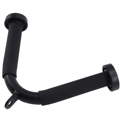 Ergonomic Triceps Rope Pull Down Bar, V Bar Cable Attachment, with Non-Slip Rubber Grip 2