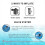 Ultra Thick Above Ground Pool Winter Pillow, Cold-Resistant Ice Equalizer Air Pillow , Winterize Closing Kit 4