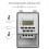 Automatic Digital Timer Switch Relay Programmable Controllor with Outdoor Waterproof Box 220V 6