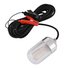 Onderwater vislamp 80W 12-24V, zeer heldere LED-lamp, geschikt voor onderdompeling en het aantrekken van vissen vanuit boten of kajaks.