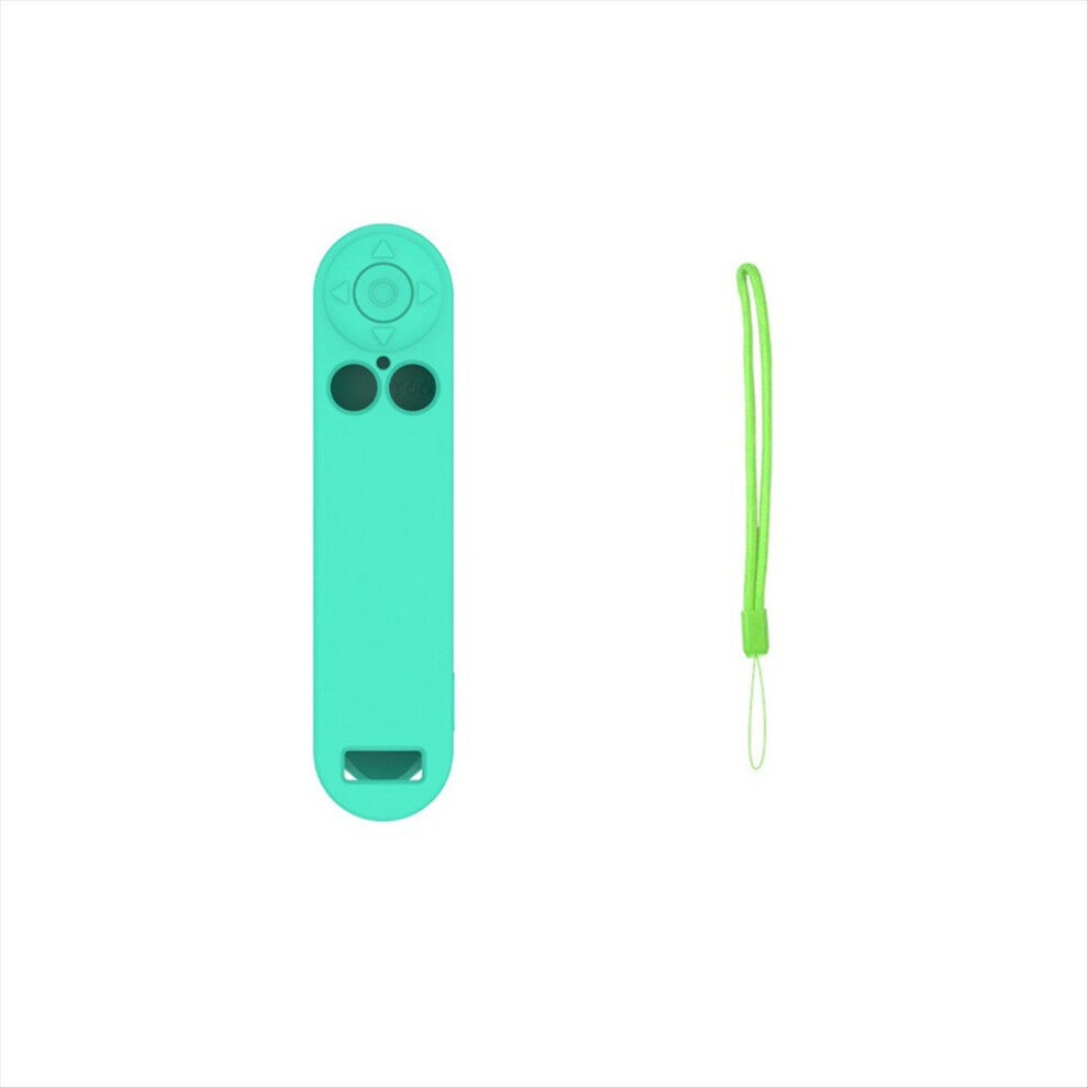 Silicone Remote Cover For Nex Playground Game System Remote - Anti Slip, Shockproof Protective Case With Lanyard Green 4852687964818