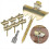 Fence Staples, Wire Staples Anti Slip,50Pack Galvanized Fasteners for Softwood, Reusable Nails 2