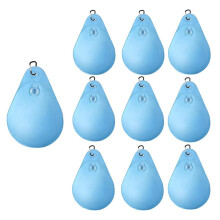 Conjunto de 10 pesos para cobertura de piscina com ganchos, bolsa premium profissional para pendurar cobertura de piscina no inverno.