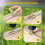 Fence Staples, Wire Staples Anti Slip,50Pack Galvanized Fasteners for Softwood, Reusable Nails 4