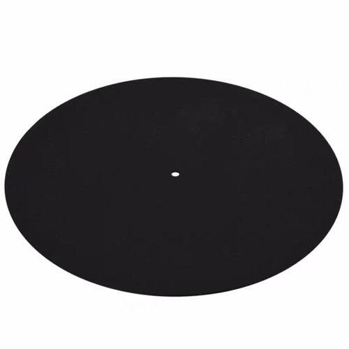 Conjunto de 10 tapetes antiestáticos para toca-discos de vinil de 7 polegadas, com redução de ruído para melhor qualidade de som. 2