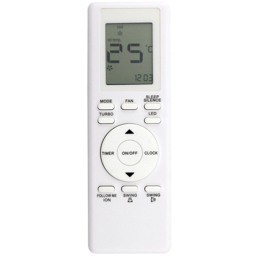 Replace A/C Remote Control For Rg94a/Bgef Air Conditioner Remote Control 4852687984007