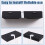 10 Gbps USB Hub Magnetisk Bordskinne Splitter Adapter til PC Laptop Tilbehør 7