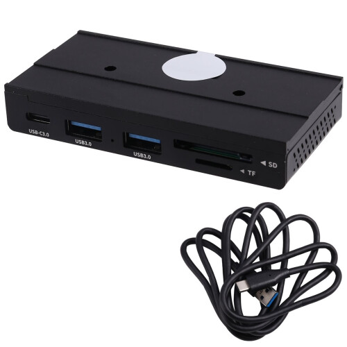 10 Gbps USB Hub Magnetisk Bordskinne Splitter Adapter til PC Laptop Tilbehør 1