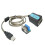 USB to RJ45 Console Cable RS485/422 Serial Cable PLC Debugging Configuration Cable FT Chip with Indicator Light CH340T 4