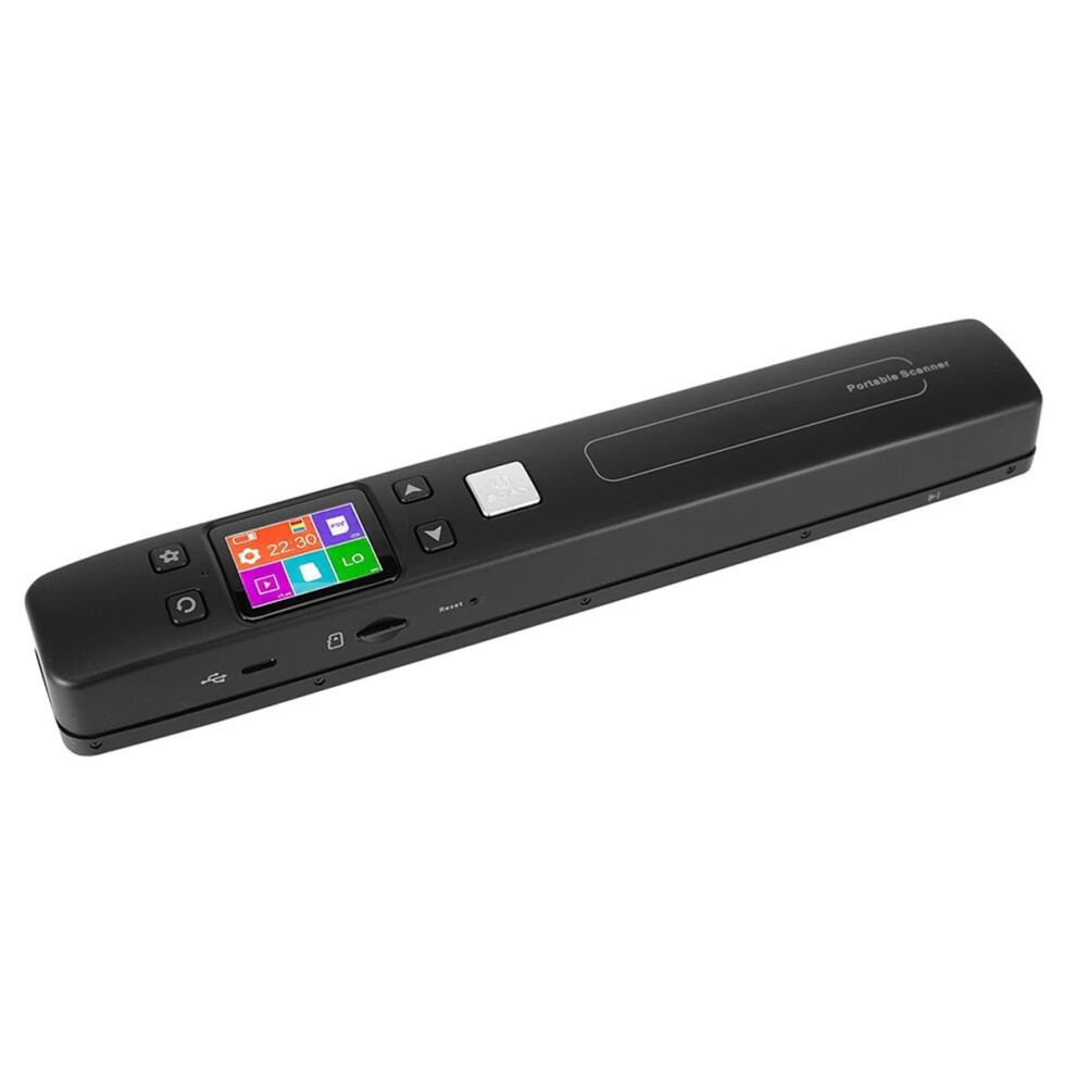 Portable Document Scanner - Wifi & Rechargeable Handheld Portable Scanner Supports Jpg/Pdf, Up To 1050 Dpi 4851222344856