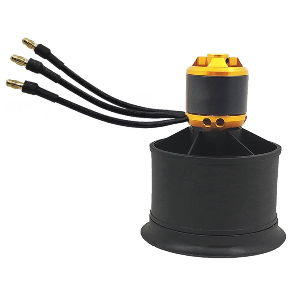 Qf2611-4000Kv Ccw 50Mm Edf 12 Blades Ducted Fan With Qf2611 Brushless Motor For Rc Airplane 4851222334185
