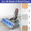 Βούρτσα για Dyson V12 Detect Slim V10 Ψηφιακή ηλεκτρική σκούπα Αξεσουάρ δαπέδου με φώτα LED 5