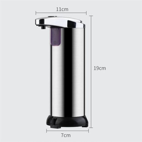 Automatic Soap Dispenser Touchless with Waterproof Base, 250Ml Liquid for Kitchen Bathroom Hotel 2