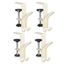 Hanger with Double Hooks, 2 in 1 Mantel Hangers for Garland, Heavy Duty No Drill Holder for Home Decoration