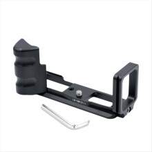 Til E-M10III kamera L-beslag Håndgreb Hurtigudløserplade Kameratilbehør Sort