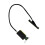 Pcle5.0 GPU Graphics Card Server Cable Pcle5.0 16X to 2 MCIO Server GEN5 Data Cable PCIE5.0 Adapter Backplane A 3