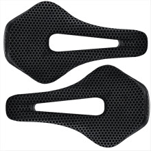 3D tištěné sedlo na kolo, ultralehké, duté, pohodlné, prodyšné, štěrkové, silniční, cyklistické díly, 2 ks