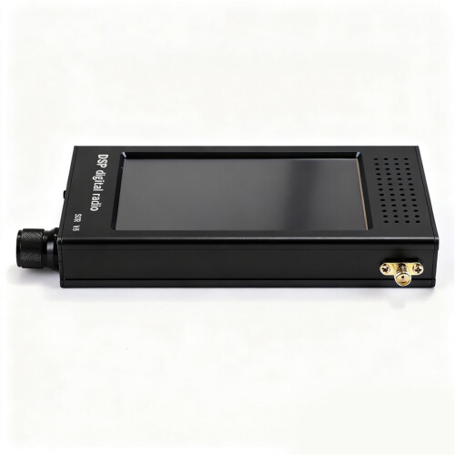 Rádio SDR V6 Digital de Ondas Curtas MW SSB CW HAM com Receptor de Rádio de Banda Completa e Tela IPS de 4,3 polegadas 1