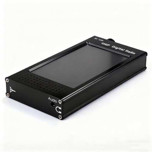 Rádio SDR V6 Digital de Ondas Curtas MW SSB CW HAM com Receptor de Rádio de Banda Completa e Tela IPS de 4,3 polegadas 2