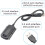 Cabo USB para IDE, conversor USB 3.0 para IDE de 2,5/3,5/5,25 polegadas para USB, compatível com DVD-ROM, CD-RW e gravadores de CD. 2