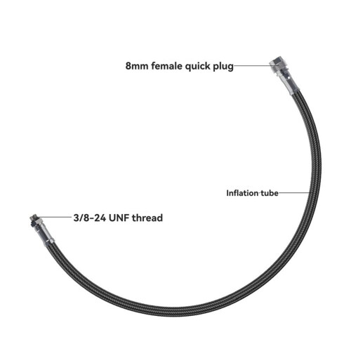 Dykking BCD-slange Dykkingsregulator BCD oppblåsbart rør Sidehengende tørketrommel Oppblåsbart rør 2