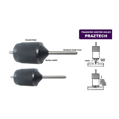 2Pcs Universal Transfer Centre Aligner- Punch-Hardened Pin, Hardened Pin Machine Tools Range Set 1