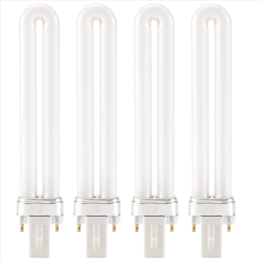 Light 4 X 9W Nail Uv Bulb Tube Replacement For 36W Curing Lamp Dryer