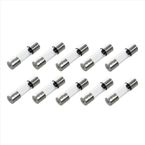 20 st. snabba glasrörssäkringar 5x20mm 250V 2Amp 1