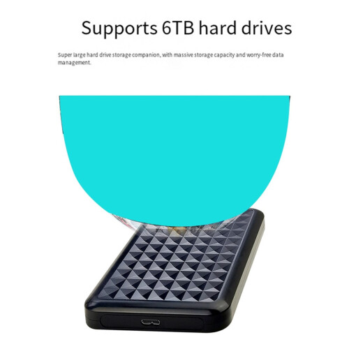 Type-C Portable Storage Device Box 2.5 Inch Ssd Solid-State Drive Shell Serial Port Notebook External Box 1