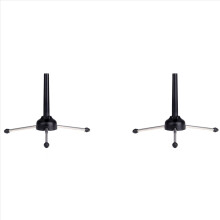 2 supports trépied pliables pour hautbois, flûte, clarinette, saxophone et instruments à vent