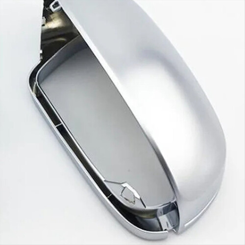Capa de espelho retrovisor cromada prateada para Audi A4 B8.5 A3 A5 S5 RS5 1
