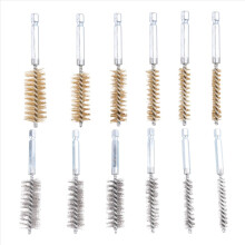 Hole Brush Cleaning Set Steel Wire Stainless for Electric Impact Drill