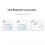 Touchpad Bluetooth Keyboard with Mouse for PC Tablet Gaming Wireless Keyboard Black 5