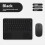 Touchpad Bluetooth Keyboard with Mouse for PC Tablet Gaming Wireless Keyboard Black 2