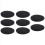 4 Pair 55mm Replacement Earphone Pad Covers for Headset Headphone Black 2
