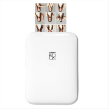 Mini thermische kleurenfotoprinter met Bluetooth, slimme mobiele handprinter voor cadeaus/foto's MT53