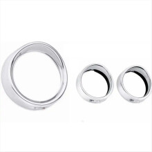 Motorsykkellyktbrakett for Touring Road Glide Softail FLD / Del 7-tommers ring + 4,5-tommers LED-tåkelys
