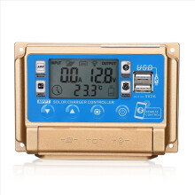 Solcelleregulator Adaptiv MPPT solcelleregulator med Bluetooth 12V/24V solcelleladeregulator - 50A