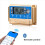 Solcelleregulator Adaptiv MPPT solcelleregulator med Bluetooth 12V/24V solcelleladeregulator - 50A 5