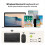 10-Inch Bluetooth Keyboard with Battery-Powered Mouse Ultra-Thin Wireless Mouse and Keyboard Set for Android A 2
