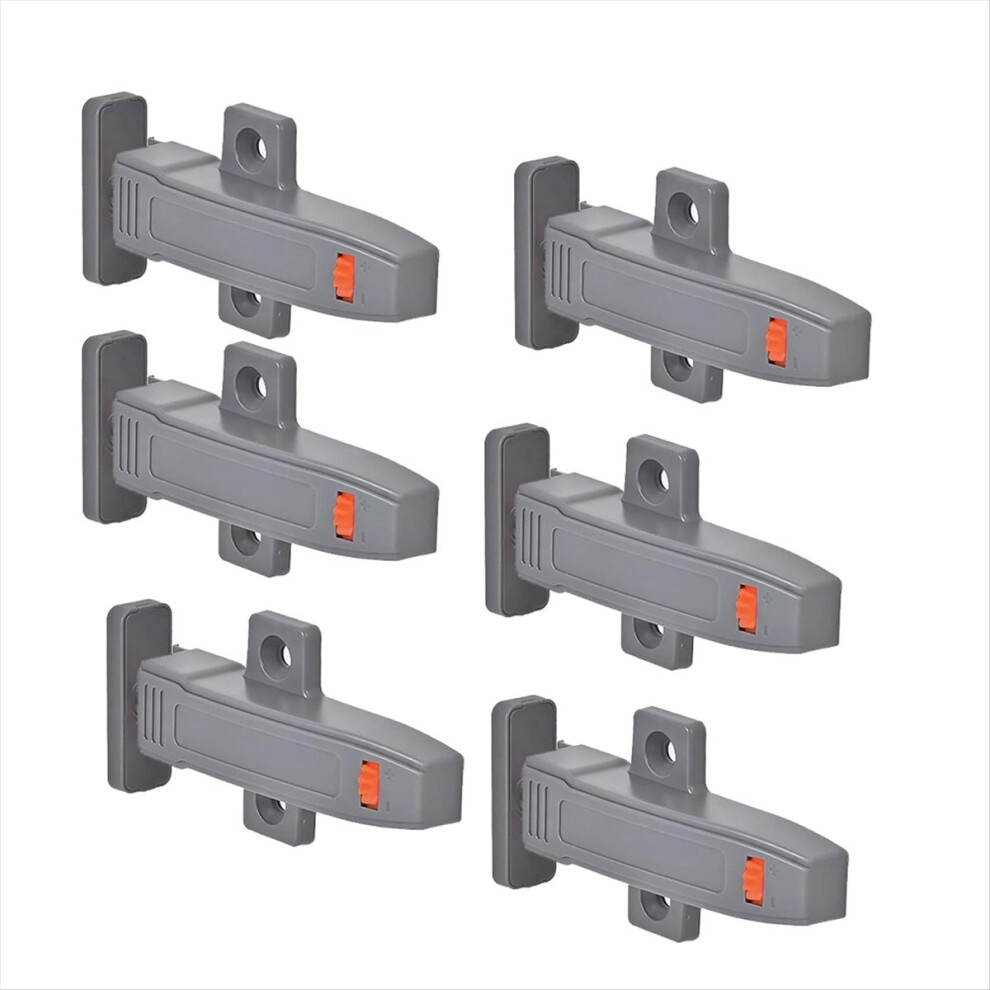 Self-Closing Push To Open Cabinet Hardware Push To Open Door Latch Duty Push Latches For Hidden Door Push Release 6 Pack 4852088535518