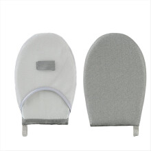 Luvas para passar roupa a vapor, máquina de passar roupa de pé, tábua de passar roupa a vapor portátil cinza