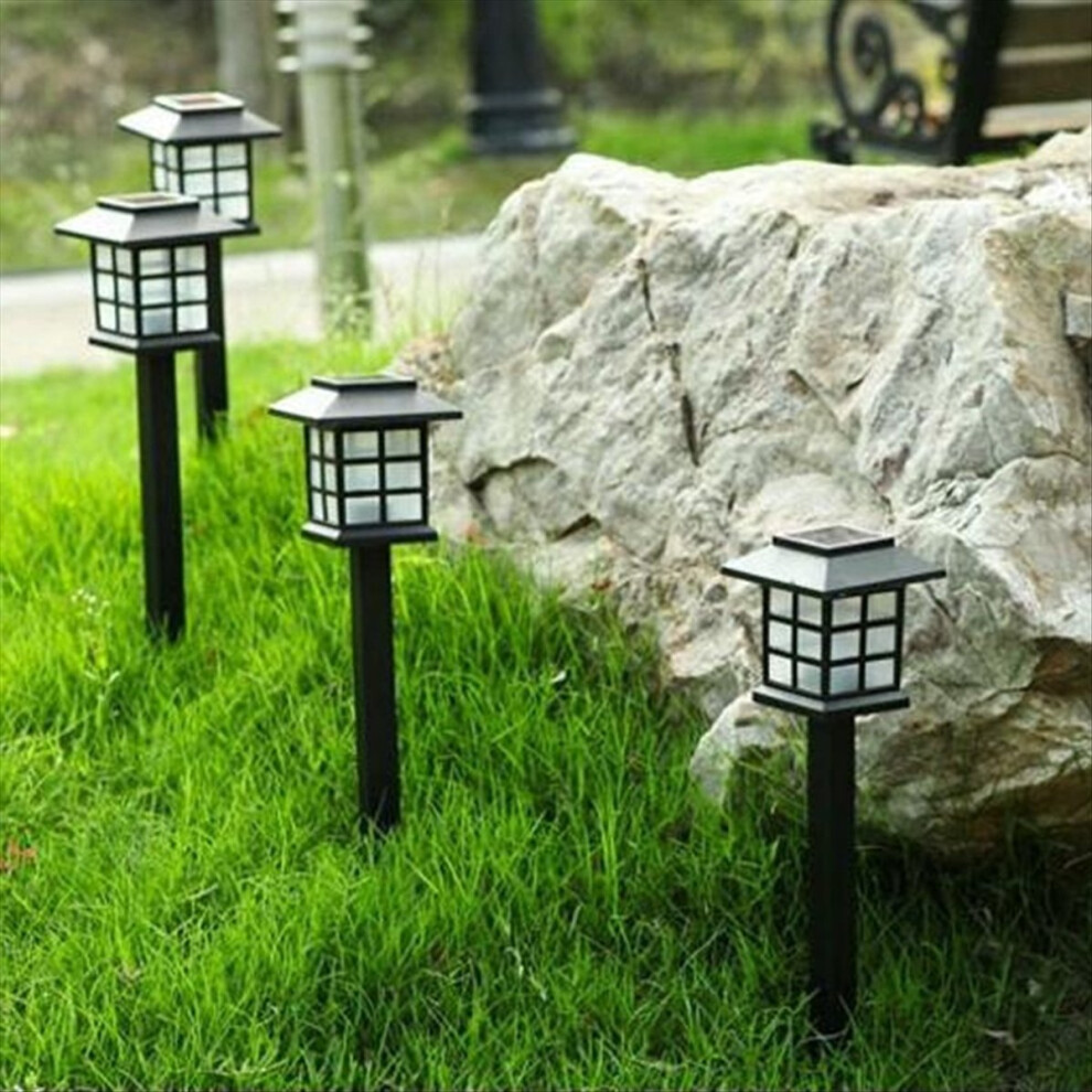 8PCS Solar Garden Lights Solar Landscape Lights for Solar Lights for Yard Garden Lawn Walkway Driveway,B