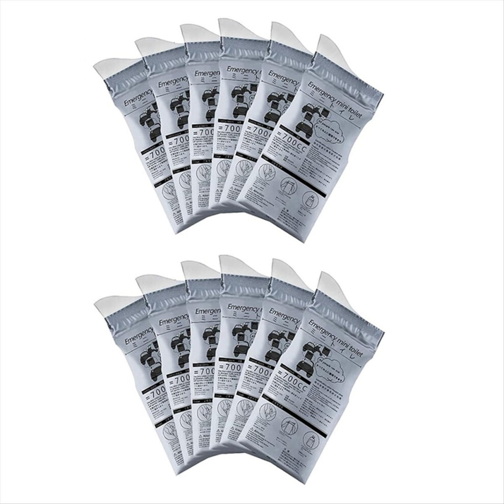 Disposable Emergency Urinal Bag,12Pack Portable Camping Pee Bags, Travel Pee Bags, Emergency Portable Urine Bag 4852088557169