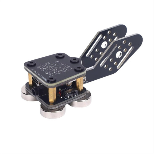 CW Keyer Automatic Trainer PCB 4 Nd Magnet Bases Double Paddle Automatic Morse Key Double Paddle Morse Key 1