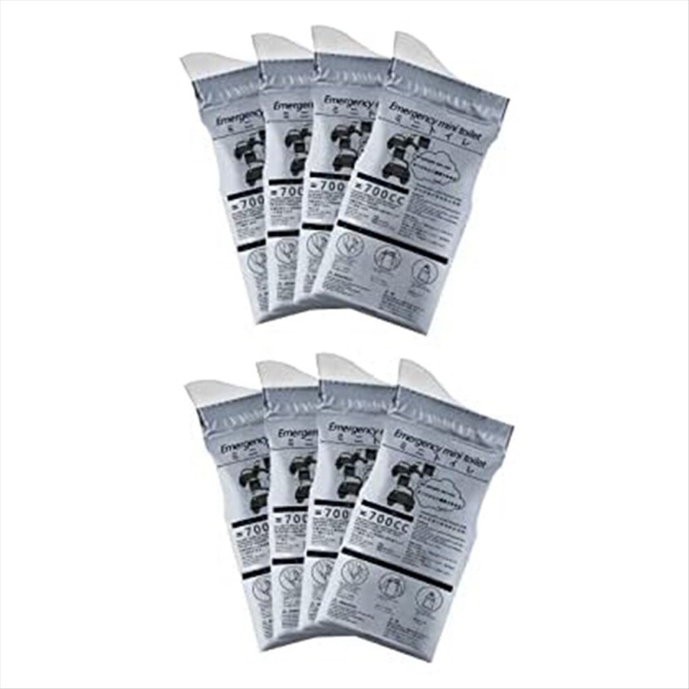 Disposable Emergency Urinal Bag,8 Pack Portable Camping Pee Bags, Travel Pee Bags, Emergency Portable Urine Bag 4852088557183