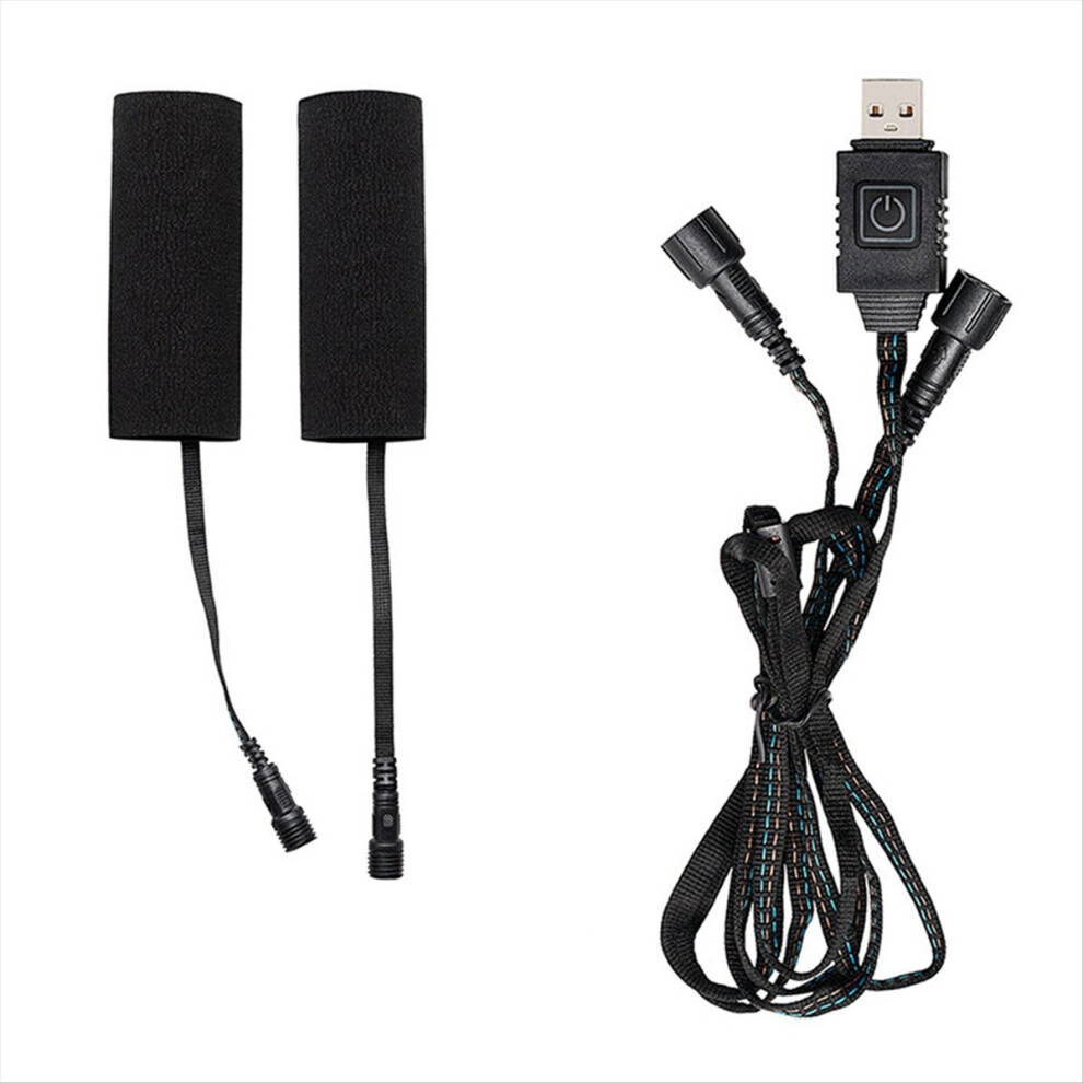 Motorcycle Heated Grips Handlebars Usb Adjustable Insulated Handlebars Electric Scooter Bicycle Warming Accessories 4852088571677